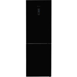 Jocel Frigorífico Combinado JC326PV 185,2x59x66cm 326L E Vidro Preto
