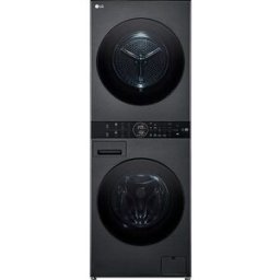 LG Máquina de Lavar e Secar Roupa WT1210BBF 12/10Kg 1400 RPM - Preto - Outlet - Grade A