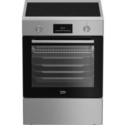 Beko Fogão Elétrico FBMA6930GX Indução 85x60x60 cm 4 Zonas A Aço inoxidável