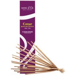 Nature & Decouvertes Kit 25 Sticks Perfumados Coração - Nature & Découvertes