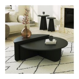 CONJUNTO 2x Mesas de centro PODIUM preto
