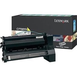 Lexmark C7700YH toner amarelo XL