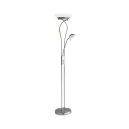 Rabalux 4077 - Lâmpada de pé dimmável GAMMA 1xR7s/230W + 1xG9/40W