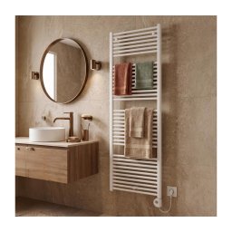 Vertaduro - Radiador de casa de banho com termostato DENISE 800W 178x50 cm branco