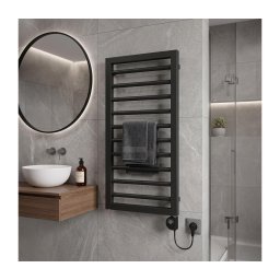 Vertaduro - Radiador de casa de banho com termóstato ADEL 400W 100x50 cm antracite