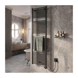 Vertaduro - Radiador para casa de banho com termóstato DENISE 800W 178x50 cm antracite