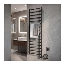 Vertaduro - Radiador para casa de banho com termóstato ZOE 400W 186x50 cm antracite