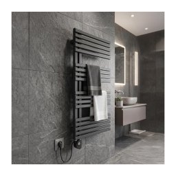 Vertaduro - Radiador para casa de banho com termóstato MICHELLE 600W 97x50 cm antracite