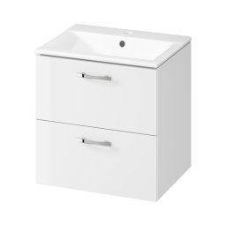 Cersanit S801-456 - Móvel suspenso de casa de banho com lavatório NIKO 50x40 cm, branco