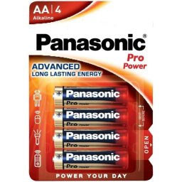 Pilhas AA Alcalinas Panasonic Pro Power - Blister 4 Unidades