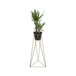 Suporte para vaso TRIANGL 90x50 cm dourado