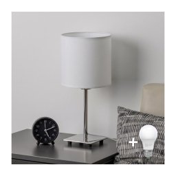 BRILAGI - Lâmpada de mesa LED NUBILA 1xE27/60W/230V branca