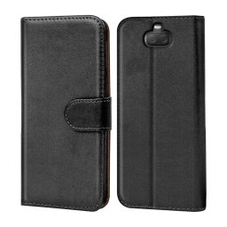 Capa Livro Preta Sony Xperia 10