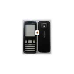Capa Nokia 5630 Frente e Traseira Preto e Cinza Original
