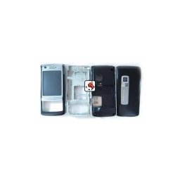 Capa Nokia 6280 Frente + Chassi + Tampa Bateria Preta Original