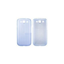 Capa Protetora Samsung i9300 Galaxy S3 EFC-1G6SBECSTD Azul Transparente Original em Blister(2 Uni.)