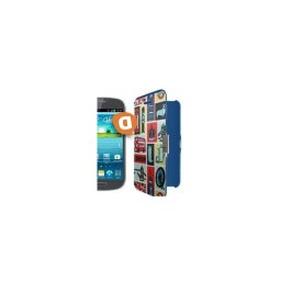 Capa Protetora Flip Book para Samsung Galaxy Express i8730 London
