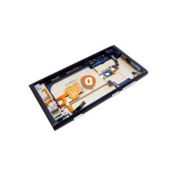 Carcaça Completa Nokia Lumia 800 com Flexs Preta (Não inclui Touch e Lcd)