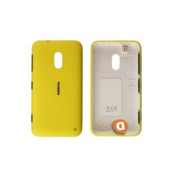 Capa Traseira Nokia Lumia 620 Amarela Original em Bulk