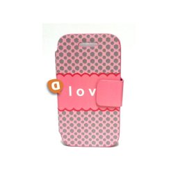 Capa Protetora "Flip Book Fashion Less Love" Samsung S5830 Galaxy Ace