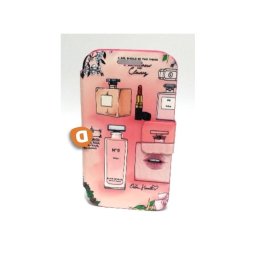 Capa Protetora "Flip Book Fashion Perfume" Samsung S7560 Trend, S7562 S Duos