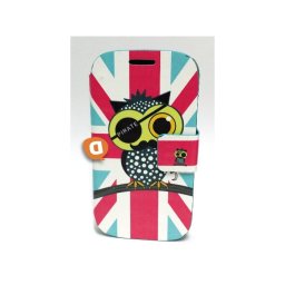Capa Protetora "Flip Book Fashion Pirate Bird" Samsung i8730 Galaxy Express