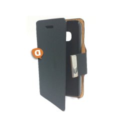 Capa Protetora "Flip Book" Vodafone Smart Mini OT-4010 Microfibra Preta