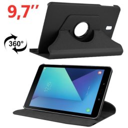 Capa Samsung Galaxy Tab S3 9.7" (Samsung T820, Samsung T825) Flip Book Preto em Bulk