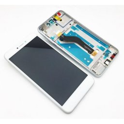 Touchscreen com Display e Aro Huawei P8 Lite 2017 Branco