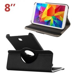 Capa Samsung Galaxy Tab 4 8" (Samsung T330) Flip Book Preto em Bulk
