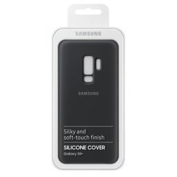 Capa Samsung Galaxy S9 Plus (Samsung G965) EF-PG965BEGWW Silcone Preto Original em Blister