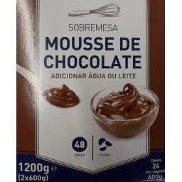 Mousse de Chocolate PROFISSIONAL - 48 units - 1200gr