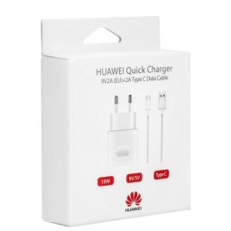 Carregador Huawei AP32 Fast Charger Tipo C 2A HW-059200EHQ Branco Original em Blister