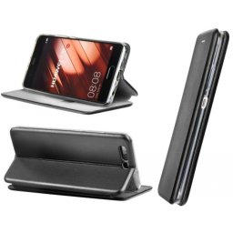 Capa Huawei Honor 10 Flip Book Elegance Preto