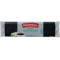 Massa LINGUINE NERO "Milaneza" - 0,5Kg