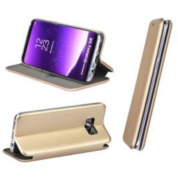 Capa Samsung Galaxy J6 2018 (Samsung J600F) Flip Book Elegance Dourado