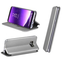 Capa Xiaomi Pocophone F1 Flip Book Elegance Cinza