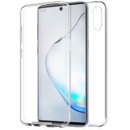 Capa Samsung Galaxy Note 10 (Samsung N970) "360 Full Cover Acrilica + Tpu" Transparente