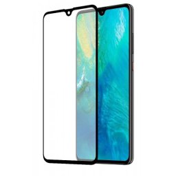 Película de vidro 5D para Huawei Mate 20 preta