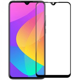 Película de vidro 5D para Xiaomi Mi A3 Preto