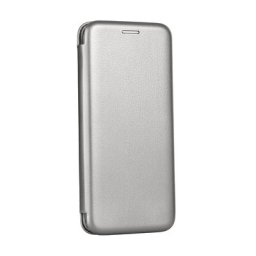 Capa Book Forcell Elegance para Huawei P20 Lite Cinza