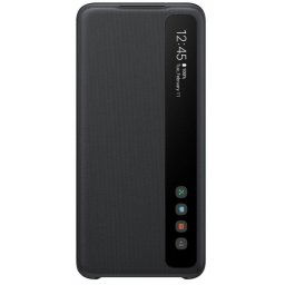 Capa Samsung Galaxy S20 Plus (Samsung G985) Flip Book EF-ZG985CBEGEU Original Preto em Blister