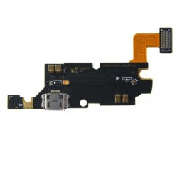 Flex com conector de acessórios / carga / dados micro USB e microfone para Samsung Galaxy Note i9220 N7000