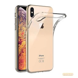 Capa de silicone transparente para iPhone Xs Max