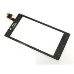 Vidro touch para Sony Xperia J, ST26, ST26I Preto
