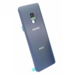 Tampa de bateria cinza titanium para Samsung Galaxy S9 G960