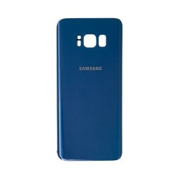 Tampa traseira em vidro Azul para Samsung S8 Plus G955F