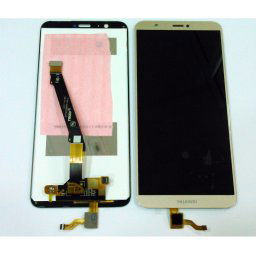 Display LCD e touch para Huawei P Smart FIG-LX1 FIG-LA1 FIG-LX2 FIG-LX3 dourado