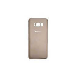 Tampa traseira em vidro Dourado para Samsung S8 Plus G955F