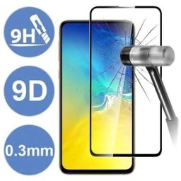 Pelicula de vidro temperado 5D preta para Huawei P40